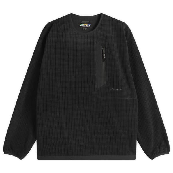 

Флисовая кофта с сетчатой структурой Manastash, черный