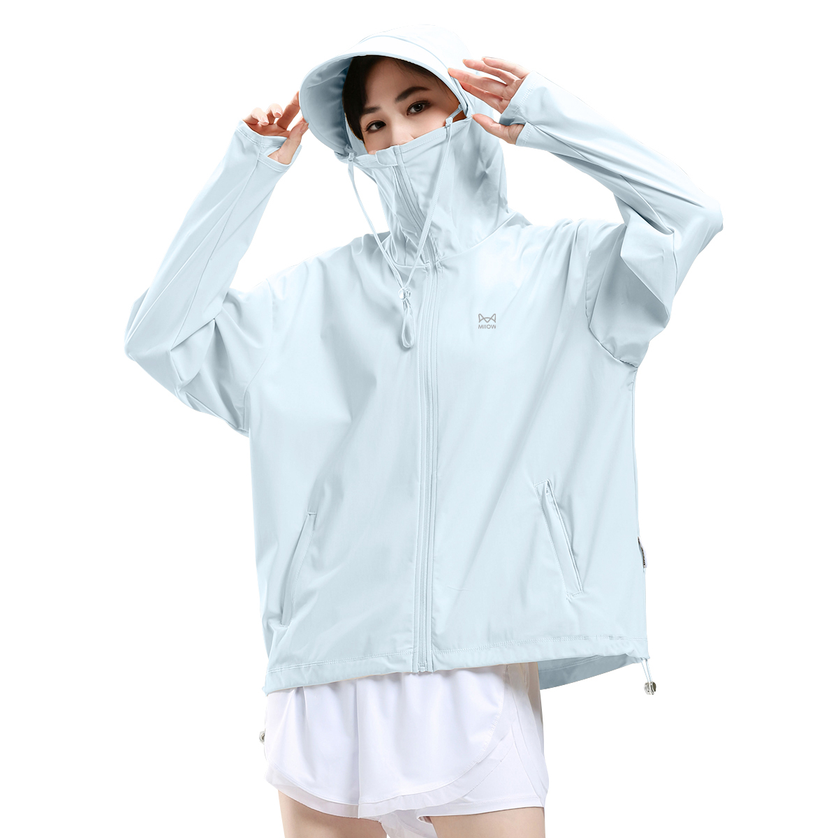 

Солнцезащитная одежда для женщин MIIOW, Ice Crystal Pink, Розовый, Солнцезащитная одежда для женщин MIIOW, Ice Crystal Pink