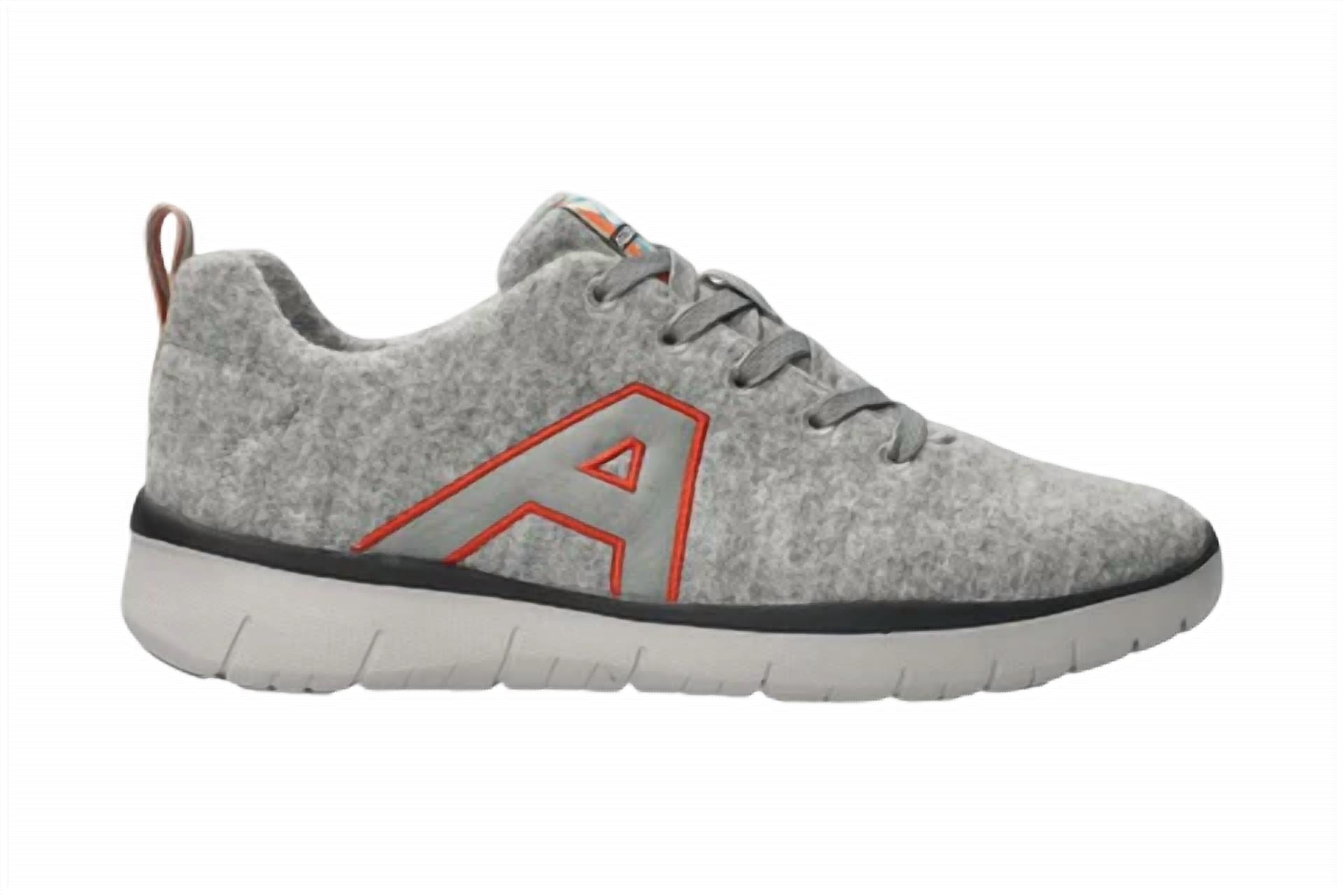 Женские кроссовки La Viva из светло-серой мериносовой шерсти Allrounder, цвет light grey merino — фото 2