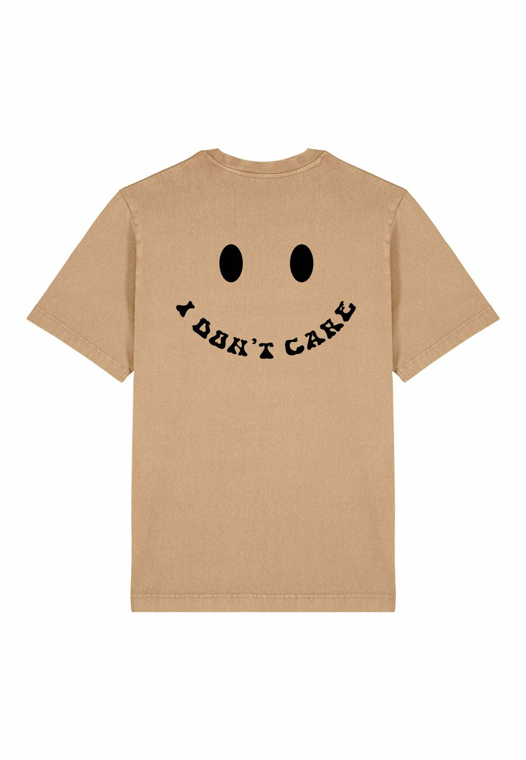 

Футболка с принтом I DONT CARE BACK PRINT HEAVYWEIGHT Mira Paris, бежевый