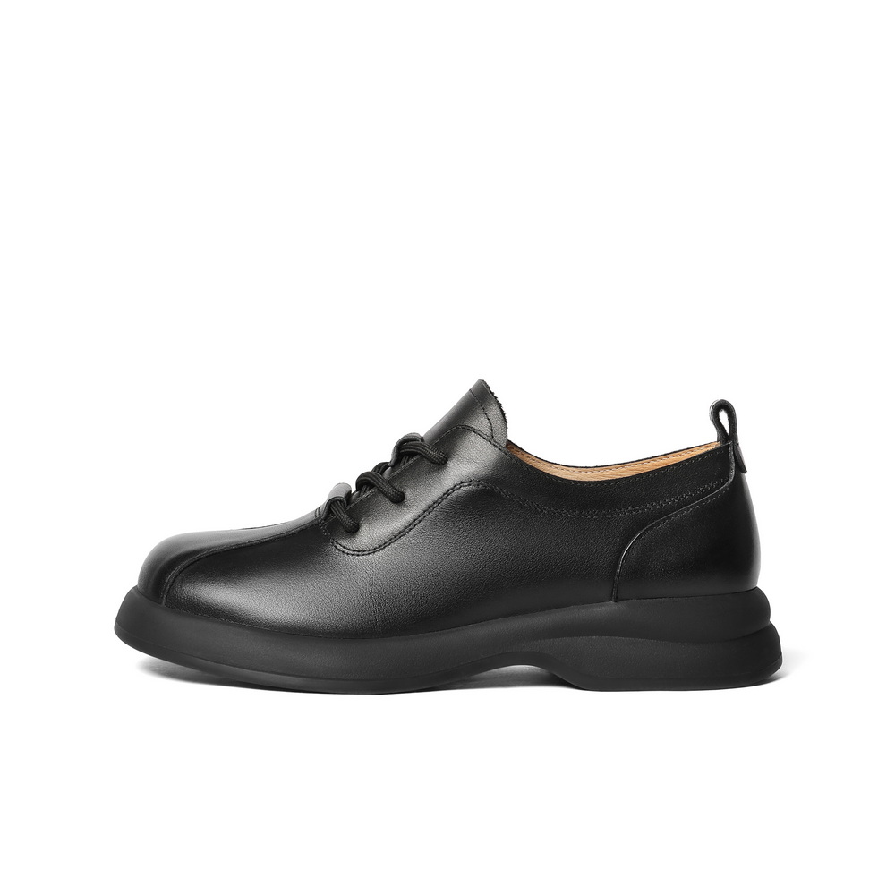 BELLE Женские повседневные туфли на один каблук черные, цвет Black