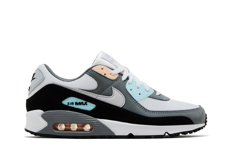 

Кроссовки Air Max 90 'Cool Grey Washed Coral', серый