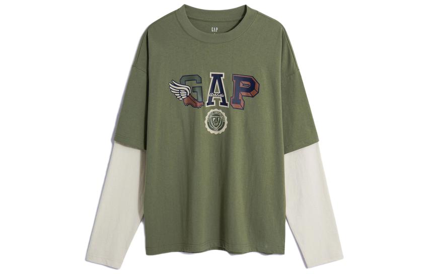 

Футболка Unisex GAP, шалфейно-зелёная