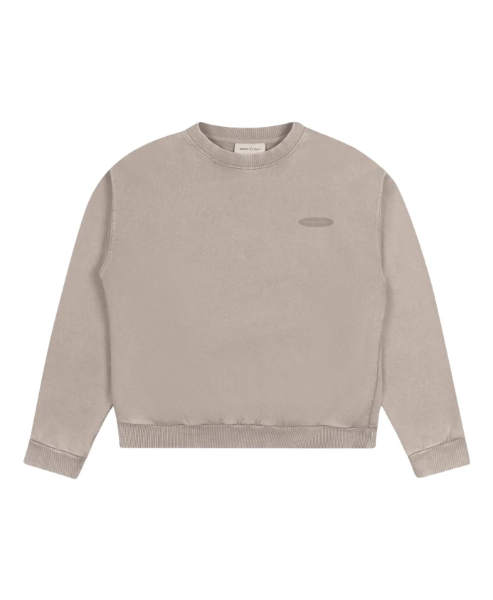 

Уничтоженный садовый свитер с круглым вырезом Bram'S Fruit, серый