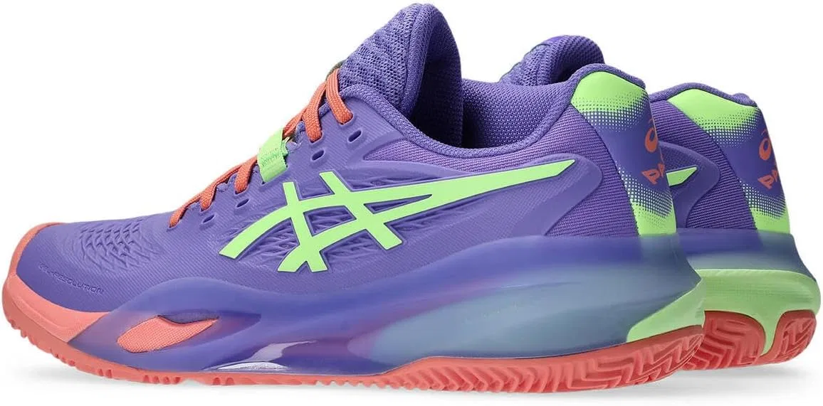 Кроссовки для падел тенниса ASICS Gel-Resolution X, Amethyst Illuminate Green — фото 4