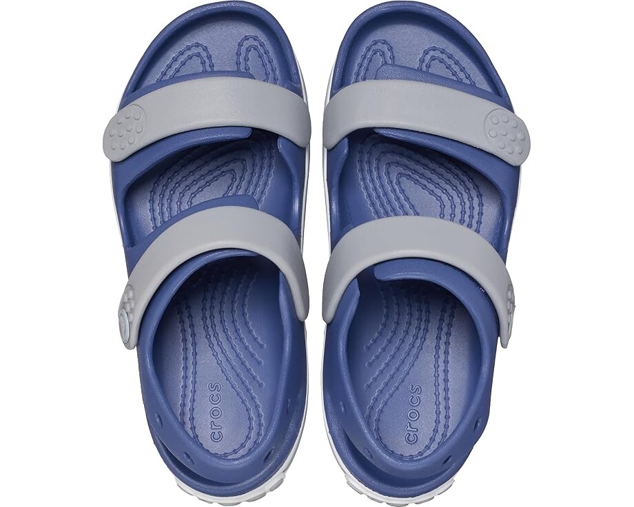Сандалии Crocs Kids Crocband Cruiser Sandal, цвет Bijou Blue/Light Grey — фото 2