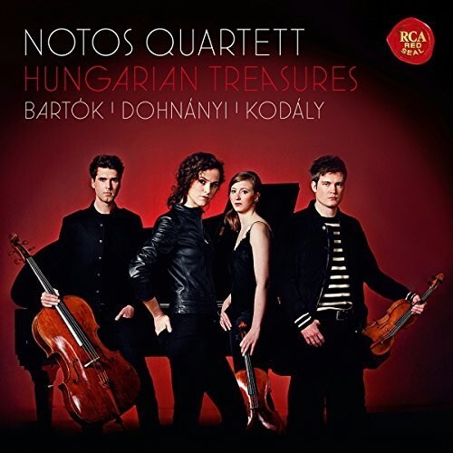 

CD диск Bartok / Notos Quartett: Hungarian Treasures: Bartok, Dohnanyi, Kodaly