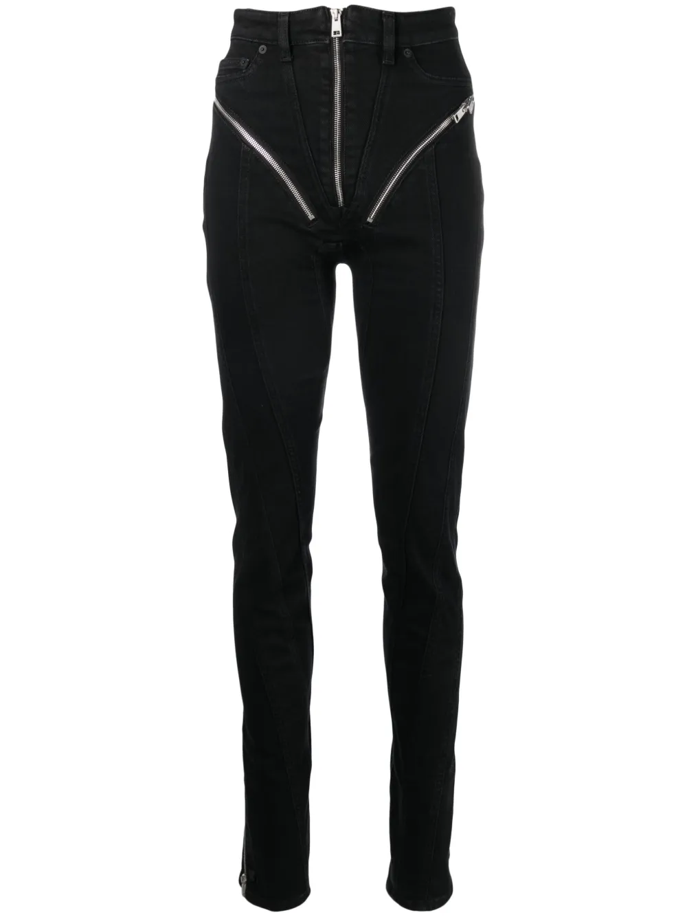 

Джинсы скинни Spiral Mugler, черный