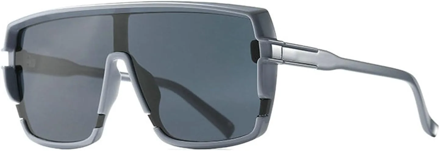 

Солнцезащитные очки Willochra Oversized Rimless Square для мужчин, модель 2024, роскошные панк-солнцезащитные очки для женщин, винтажные очки в крупной оправе, Gray