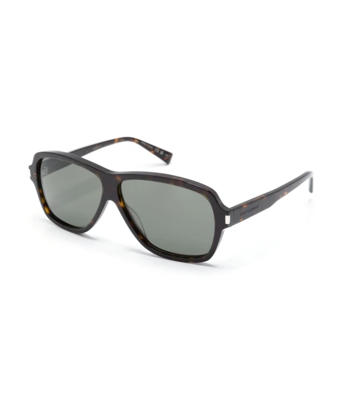 

Солнцезащитные очки SL 609 Carolyn 002 Saint Laurent, коричневый