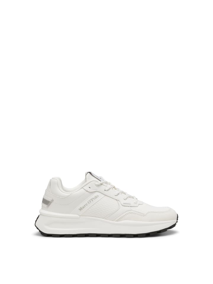 

Кроссовки на шнуровке Marc O'Polo, цвет white cotton/leopard
