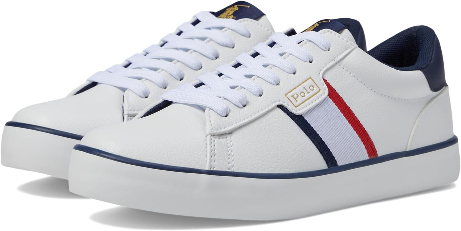 

Кроссовки Polo Ralph Lauren Rexley, цвет White/Navy/Red