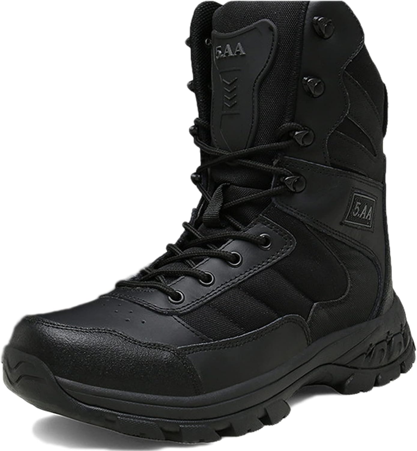 

Мужские водонепроницаемые походные ботинки hongrenamz, легкие туристические ботинки, военные тактические ботинки, ботинки, синие - EU41/US8