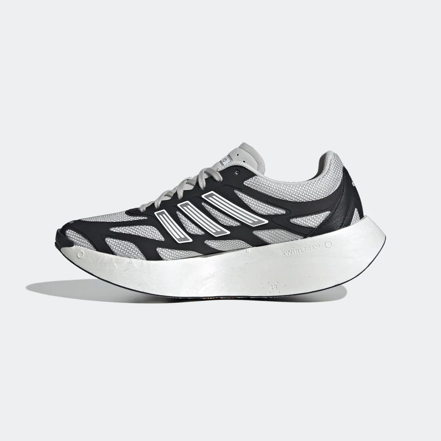 Мужские кроссовки Adidas Adizero Aruku с шнуровкой, повседневные - черные, мультиколор