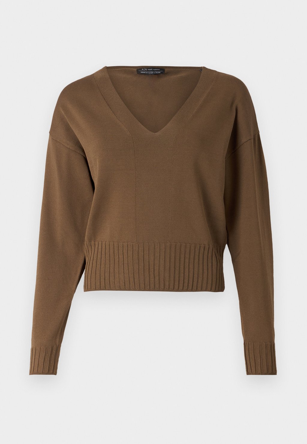 

Джемпер Armani Exchange, коричневый