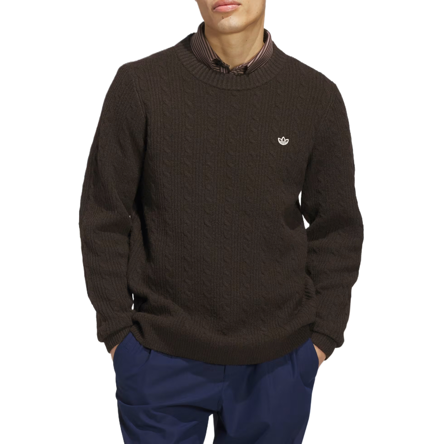 

Adidas Originals Свитер мужской темно-коричневый