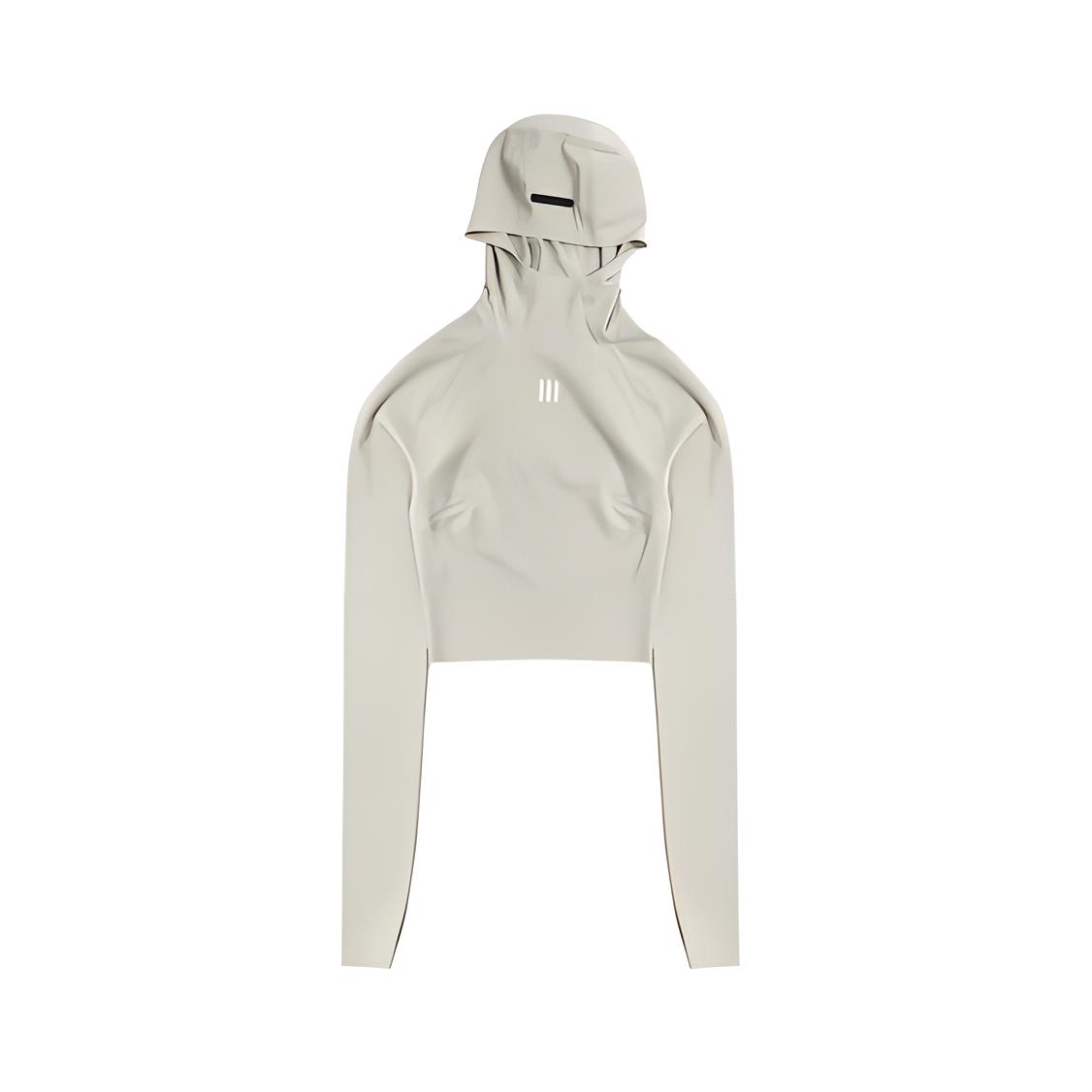 

Женская укороченная толстовка с капюшоном Fear Of God Athletics Sesame Adidas, Sesame