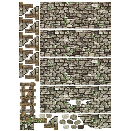 

Аксессуары Battle Systems Battle Systems Terrain: Stone Walls