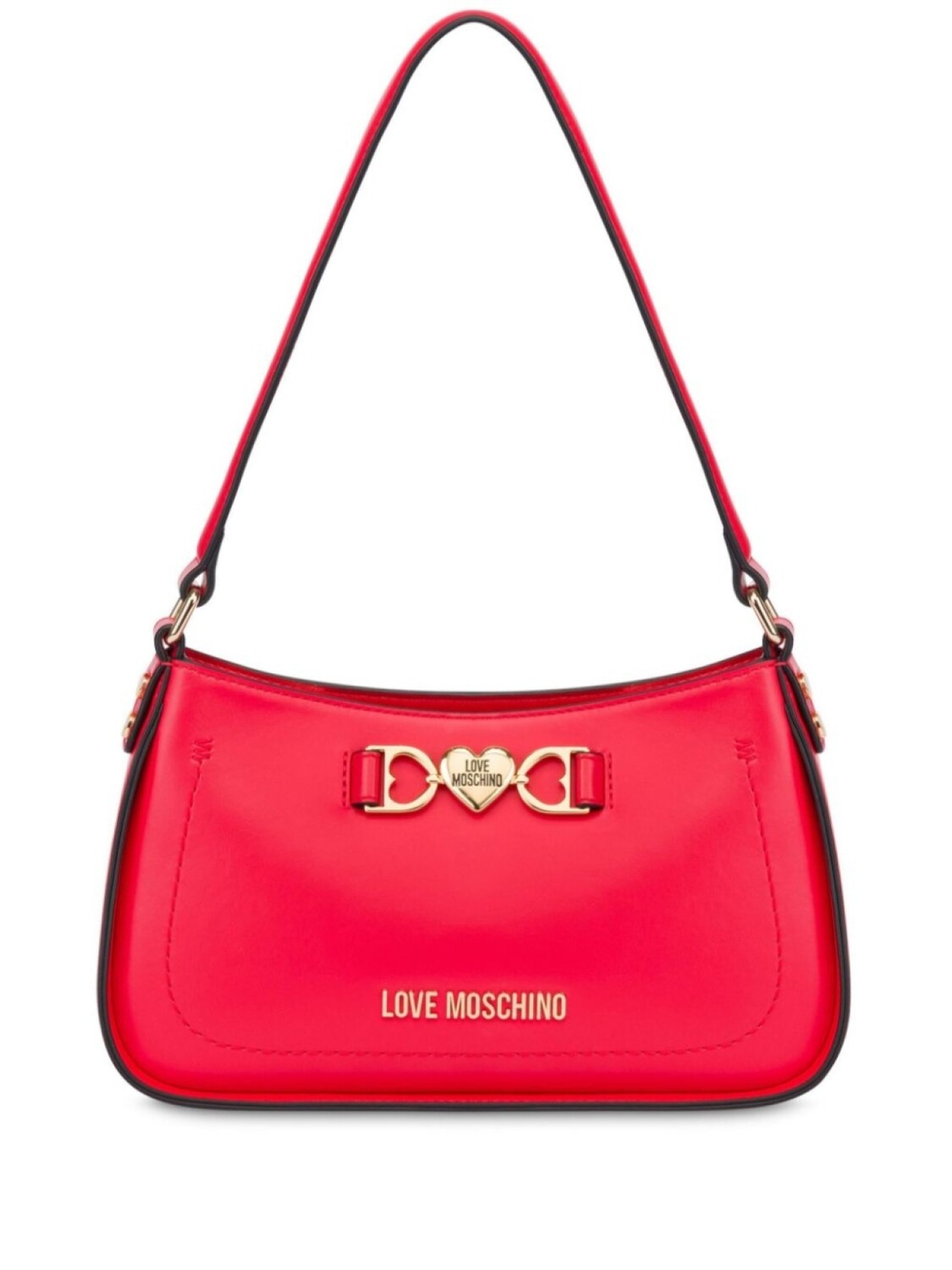 

Сумка на плечо с логотипом Love Moschino, красный