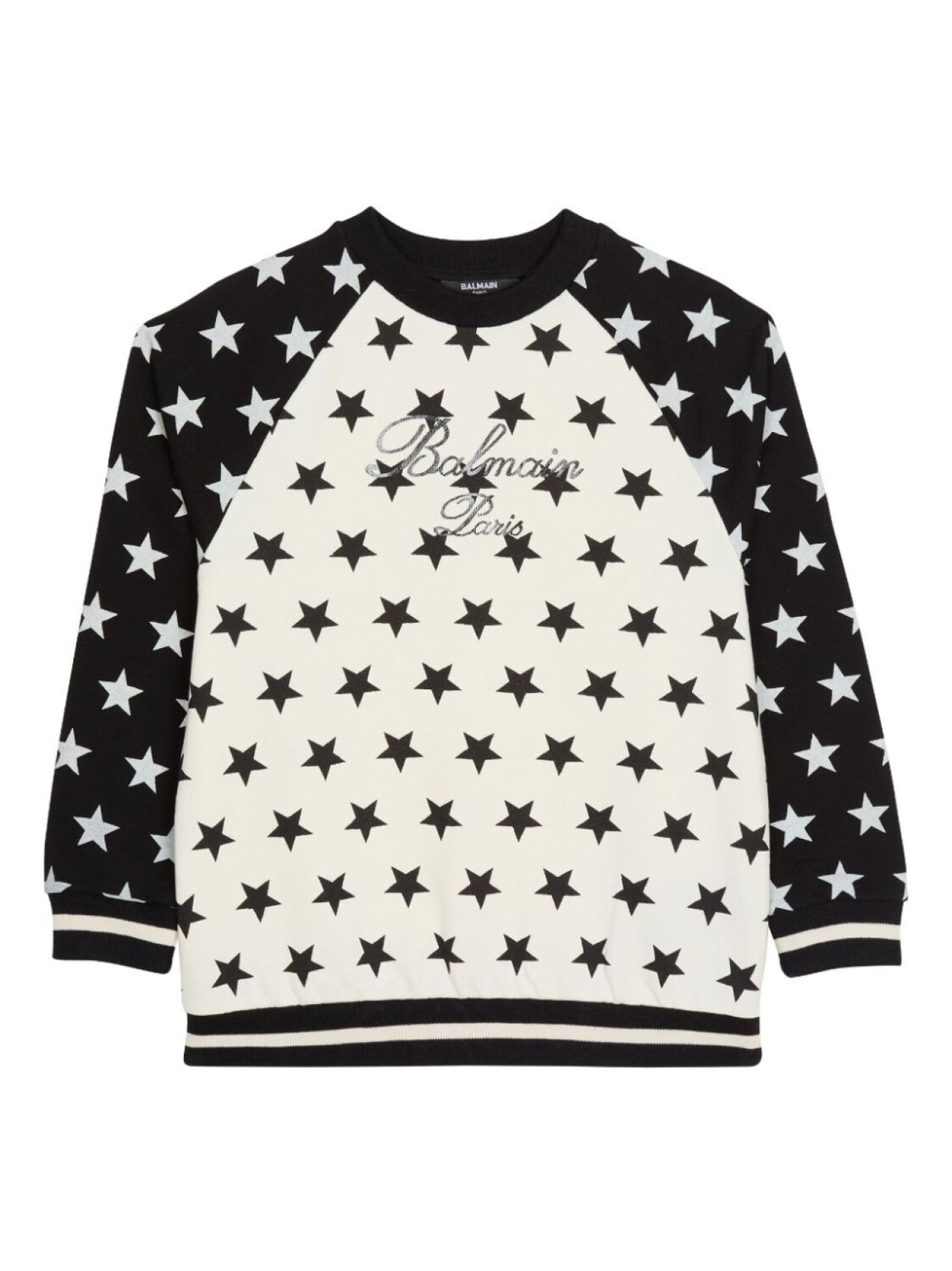 

Balmain Kids футболка Signature с принтом, белый