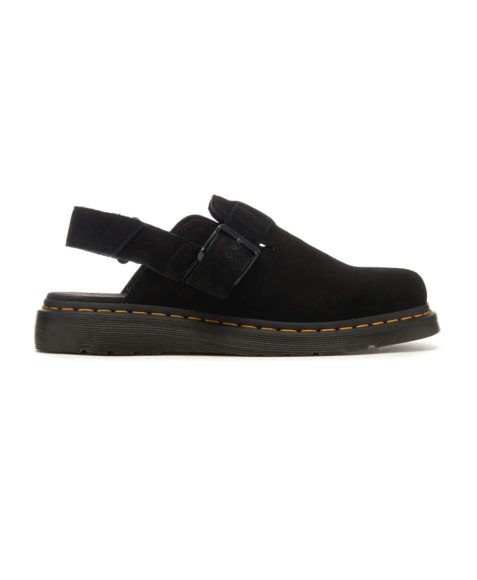 

Замшевые босоножки Dr. Martens, черный