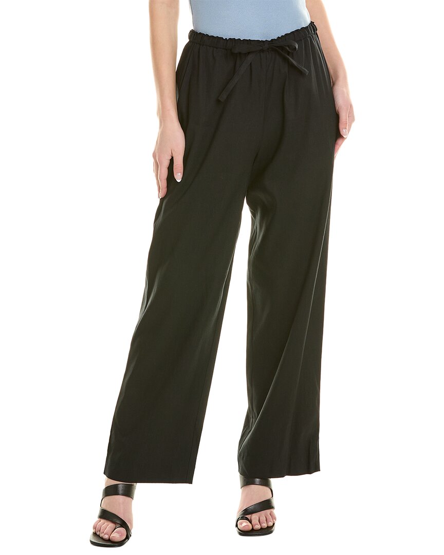 

Брюки Rebecca Taylor из льняной смеси, черный