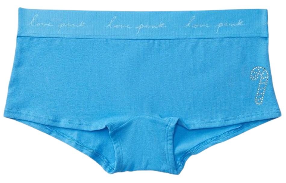 

Трусы женские VICTORIA'S SECRET, 1 упаковка, небесно-голубые