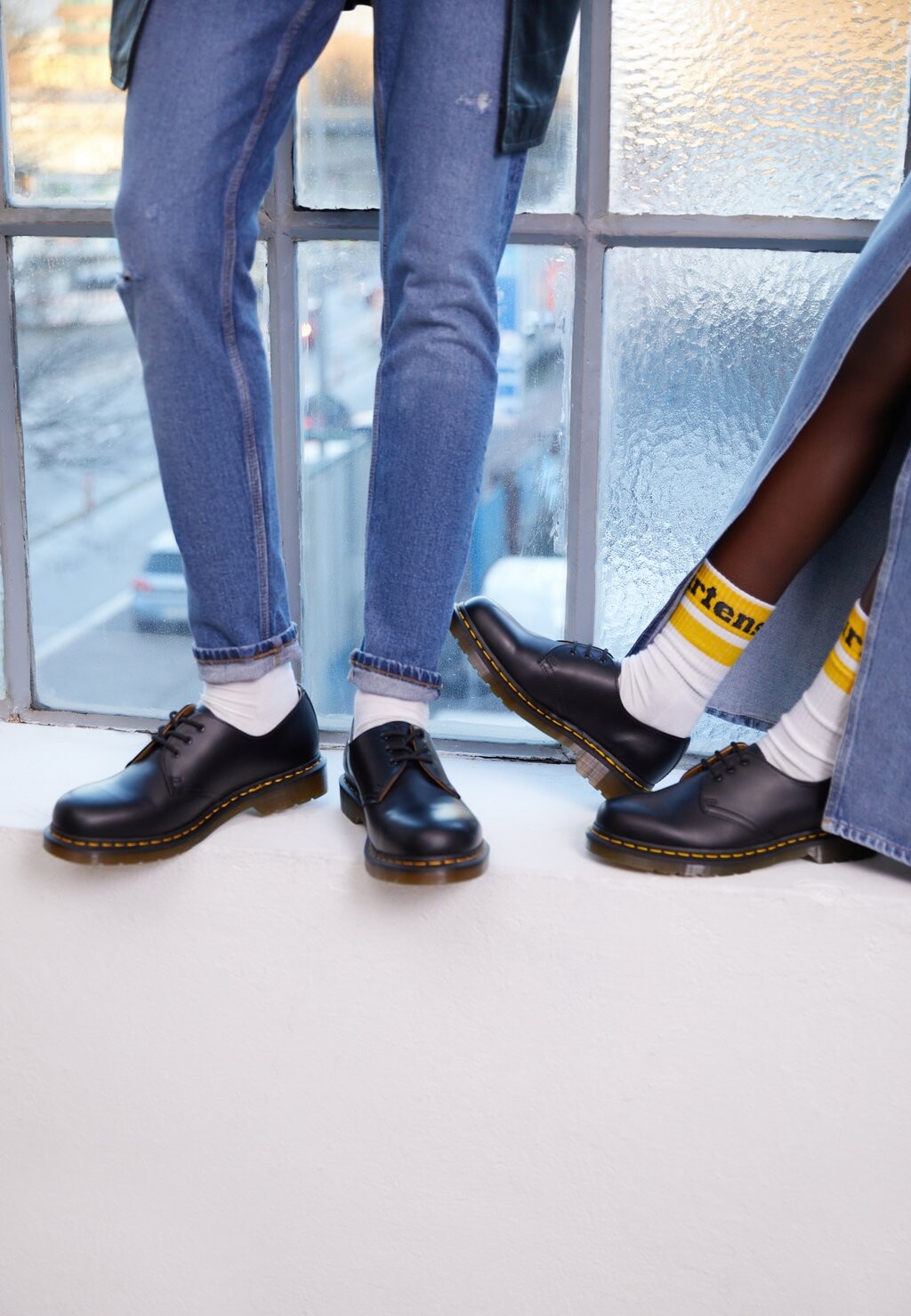 Ботинки низкие Dr. Martens, черный