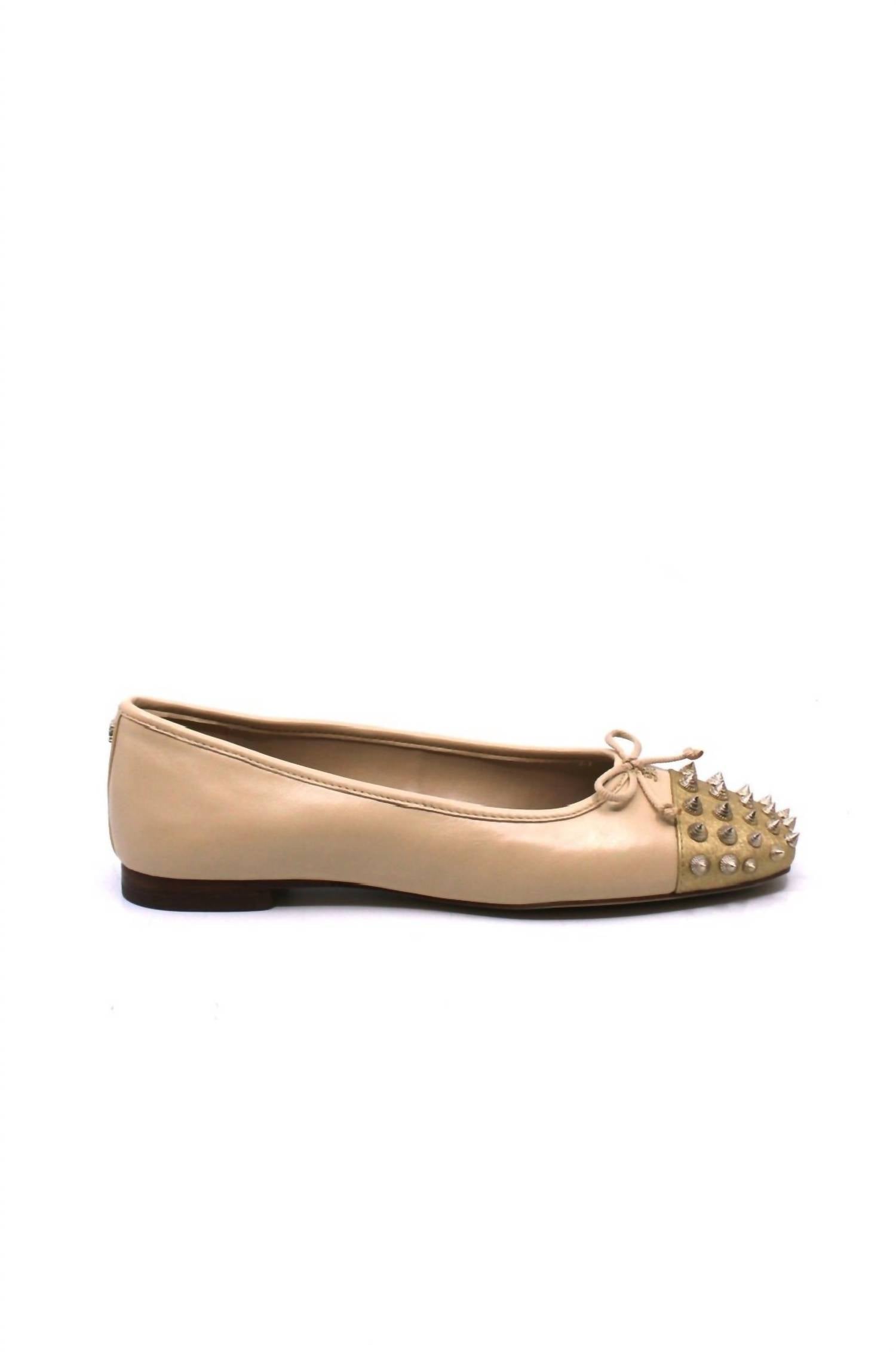 Женские балетки Monet летнего песочного/янтарно-золотистого цвета Sam Edelman, цвет summer sand/amber gold — фото 2