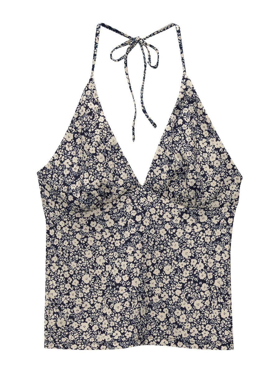 

Топ Pull&Bear, темно-синий