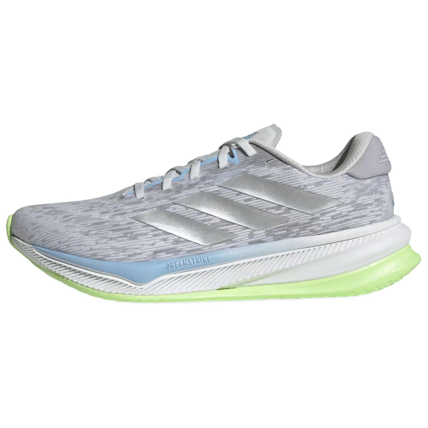 

Кроссовки Supernova Anti Slip с низким верхом, износостойкие, мужские, серебристо-серые Adidas, Gray/Matte Silver/Glossy Blue