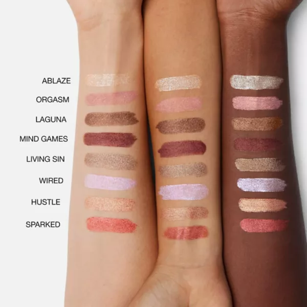 Неразмазывающиеся тени для век Total seduction Nars, цвет orgasm — фото 3