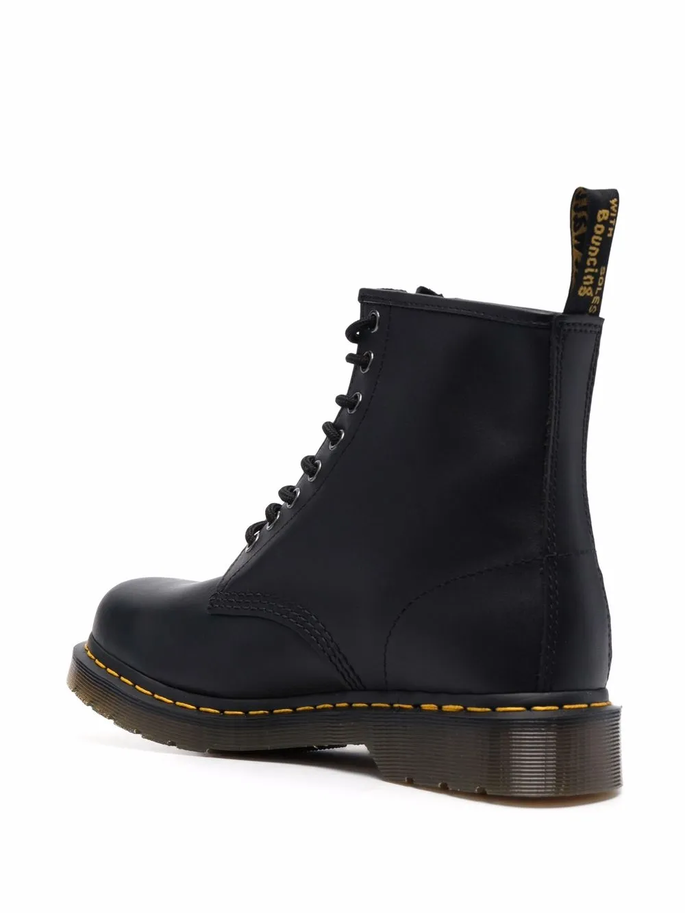 Мужские ботинки Dr. Martens на шнуровке кожаные, черный — фото 3