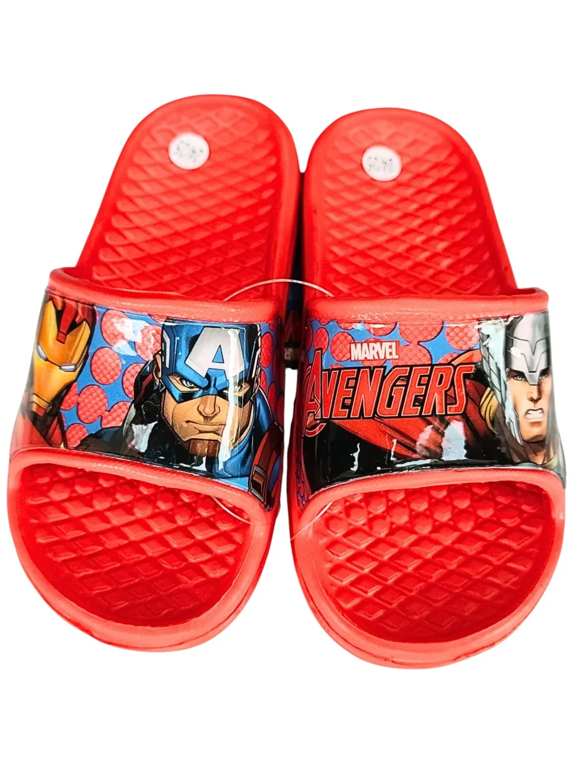 Шлепанцы Avengers, красный — фото 3