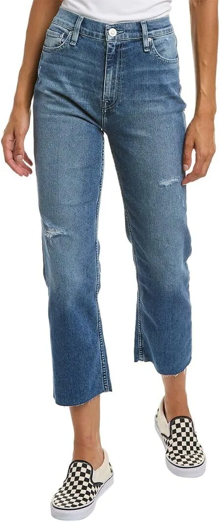 

Джинсы Hudson Jeans Remi с высокой посадкой, укороченные, прямые