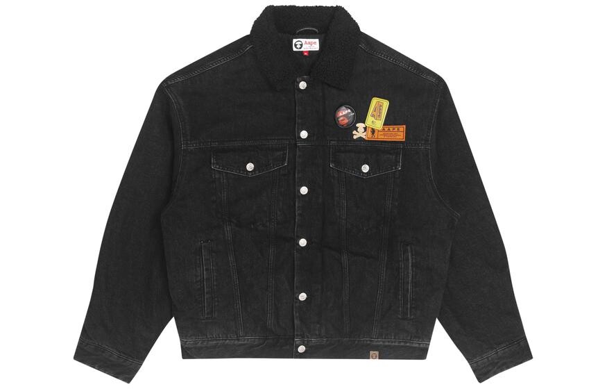 

Куртка мужская черная Aape, черный