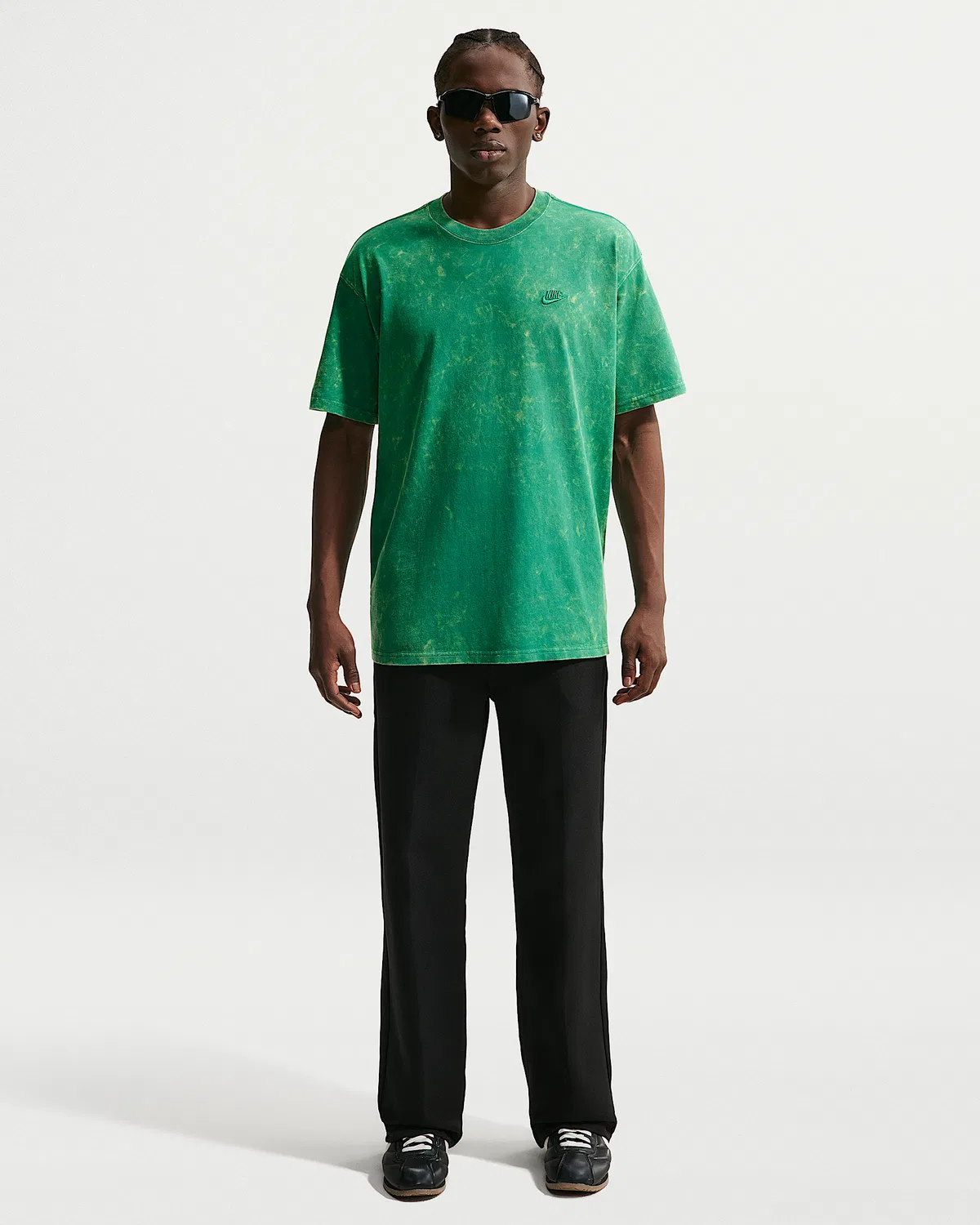 Мужская футболка Nike Sportswear Vintage-Washed, Malachite/Malachite — фото 4