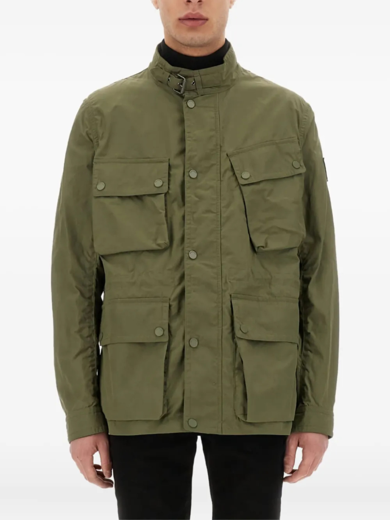

Куртка Belstaff Service Fieldmaster с несколькими карманами, зеленый
