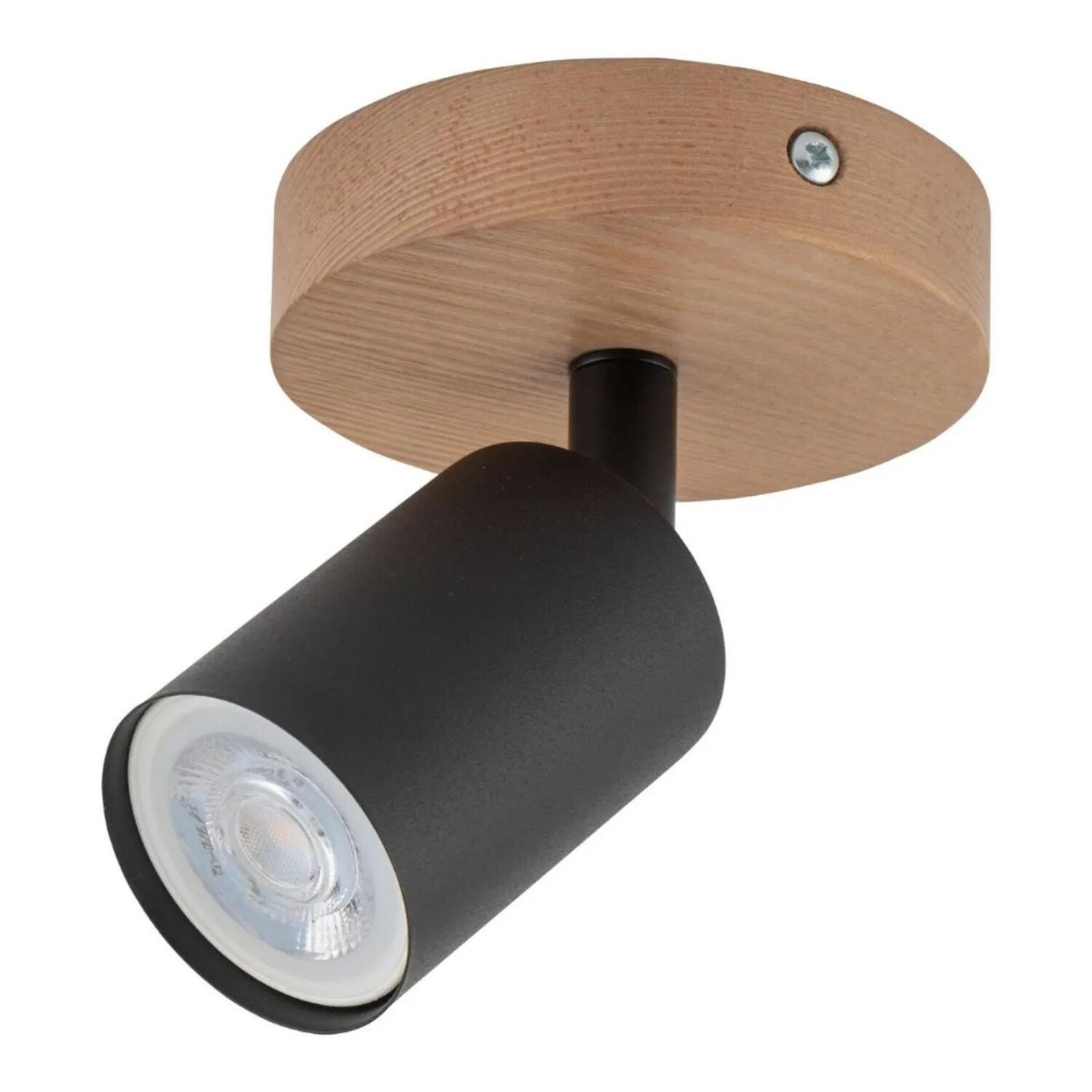 

Потолочный светильник famlights, 10x10x14 см, черный/коричневый
