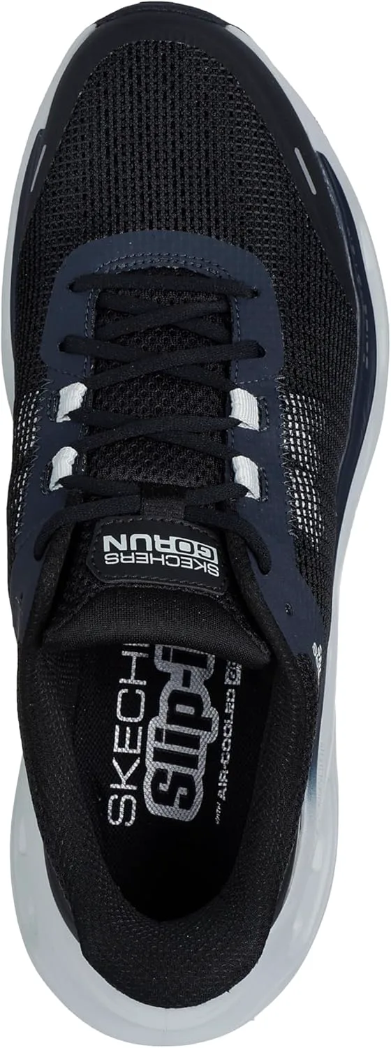 Женские кроссовки Skechers Sport Air Streamer без застежки, черный/серый — фото 2