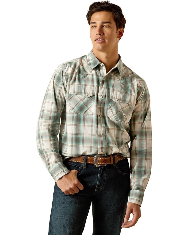 

Рубашка Ariat Hansai Retro Fit, цвет Egret