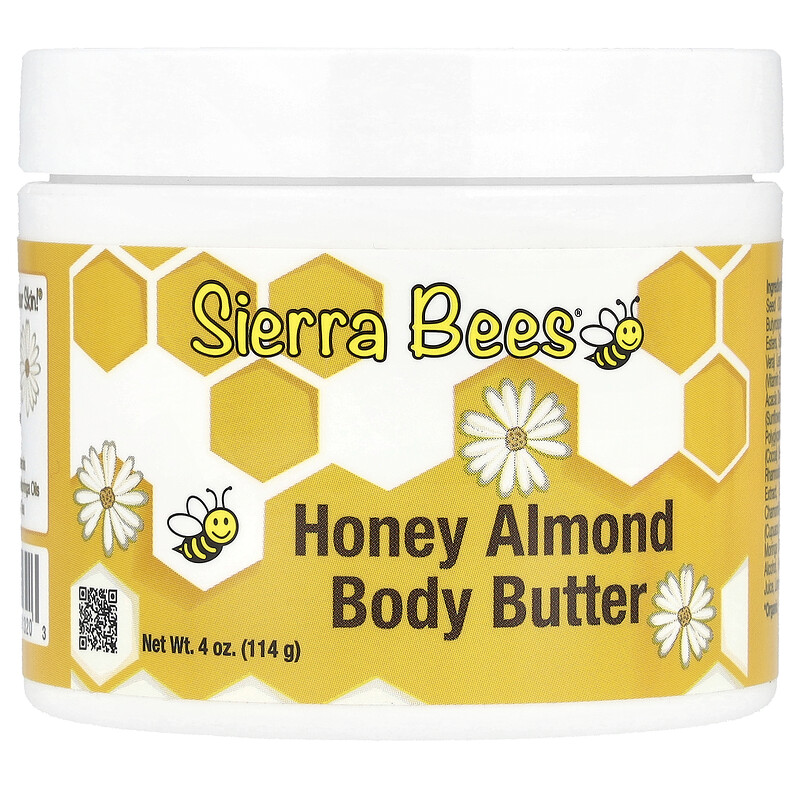 

Sierra Bees, масло для тела с медом и миндалем, 114 мл (4 унции)