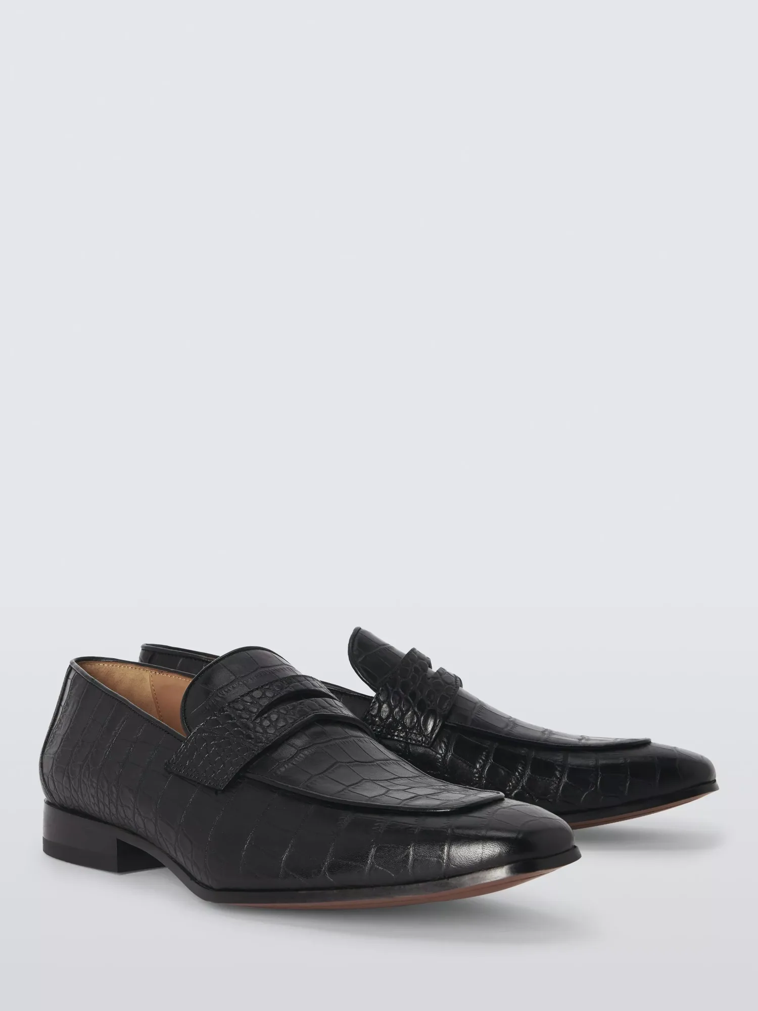 Лоферы Ledbury из кожи с эффектом крокодила John Lewis — фото 2