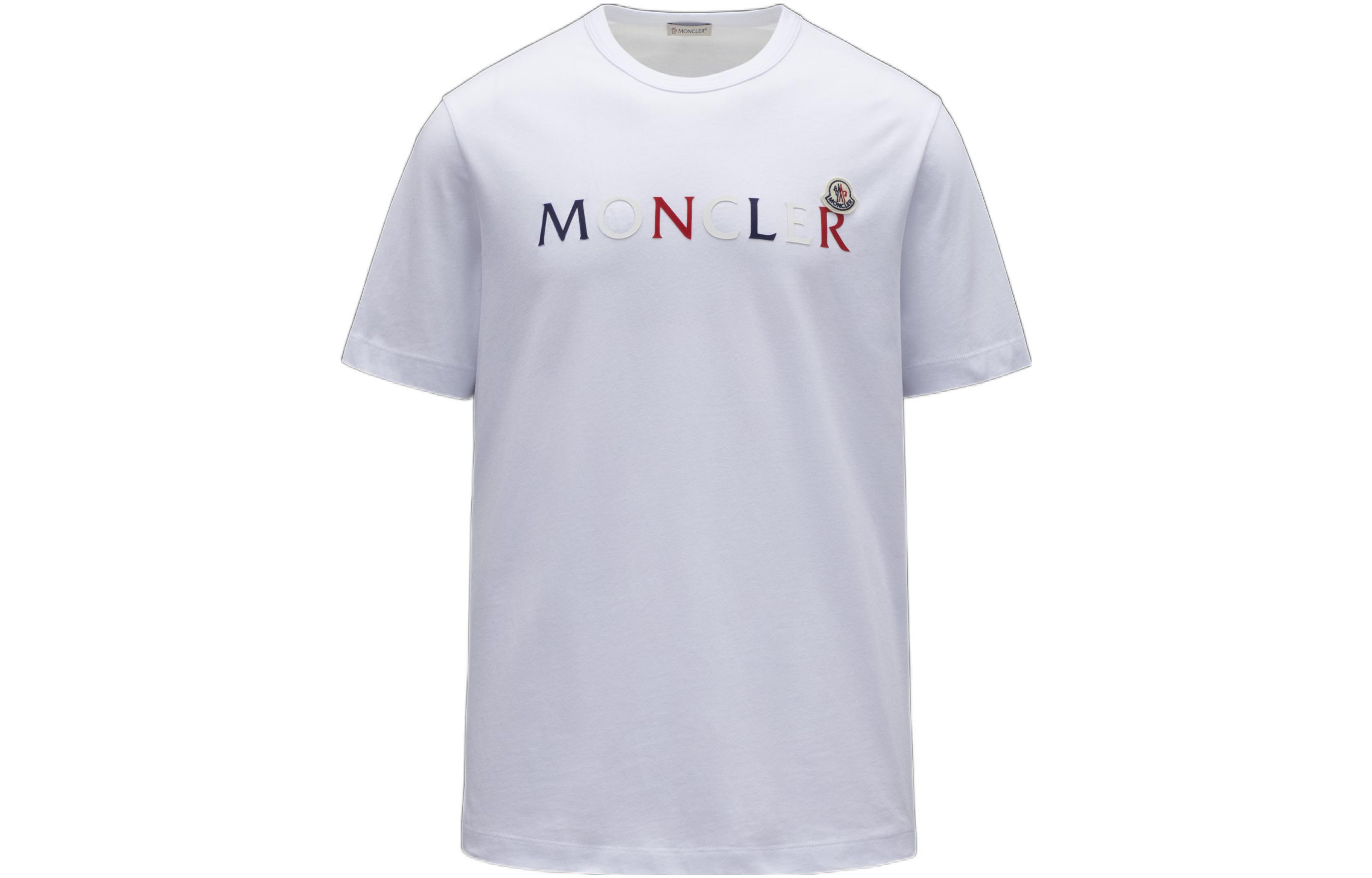 

Moncler Футболка SS22 мужская, оптическая белая