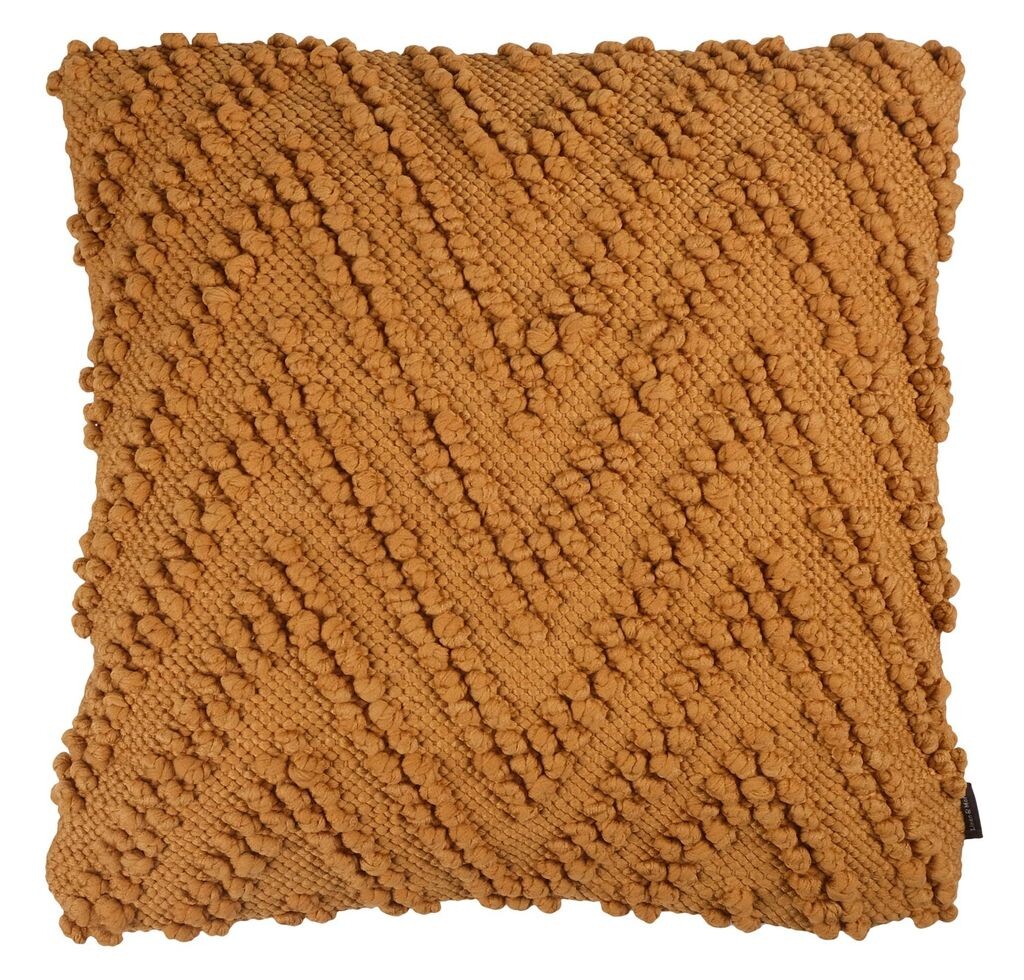 

Подушка - горчичный цвет - 45 х 45 см - с зигзагообразным узором Blyco Textil Group BV