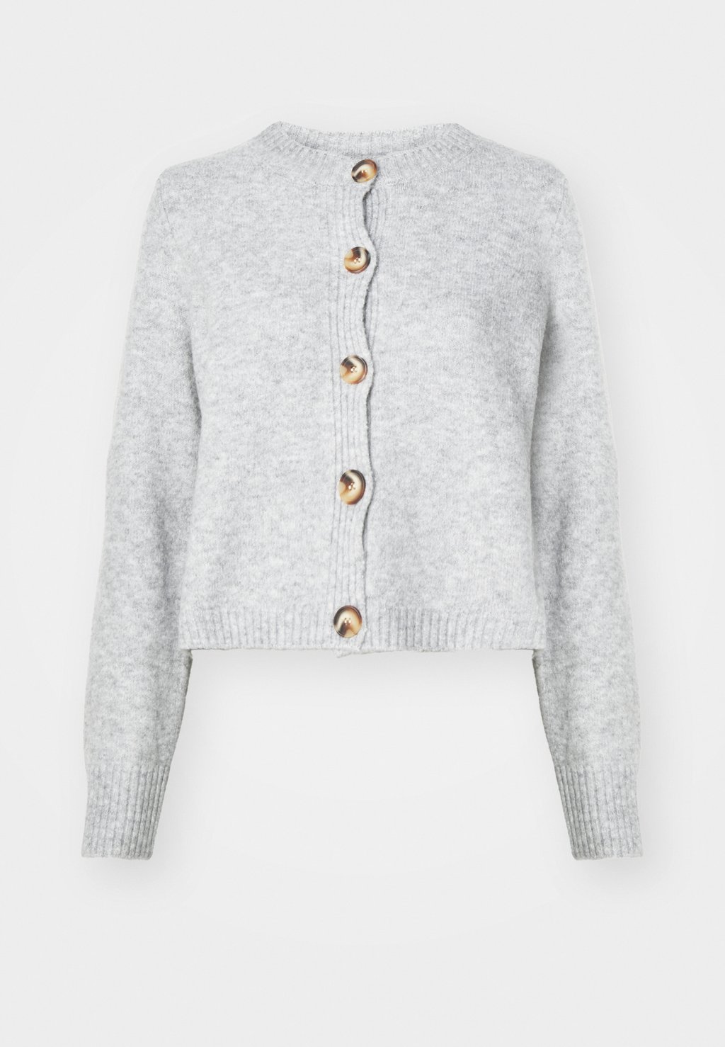 

Кардиган VMBOOM NECK BUTTON CARDIGAN Vero Moda, серый