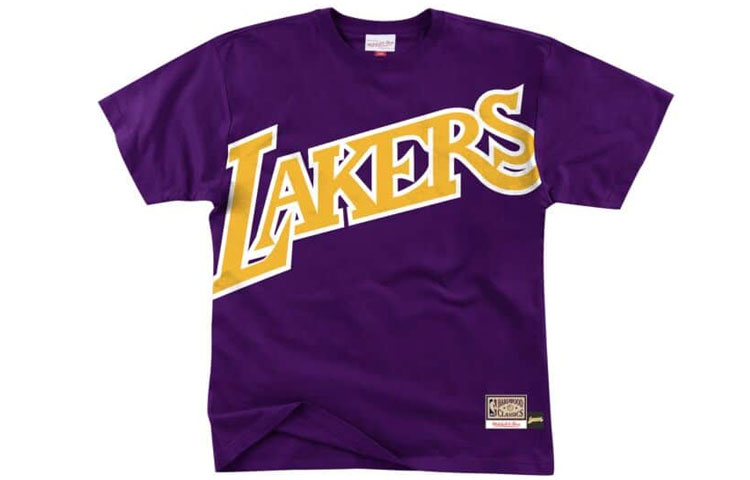 

Футболка мужская фиолетовая Mitchell Ness