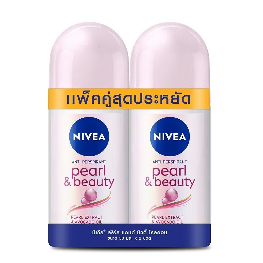 

Nivea Roll On Pearl Beauty, 50 мл, в двойной упаковке, Pink