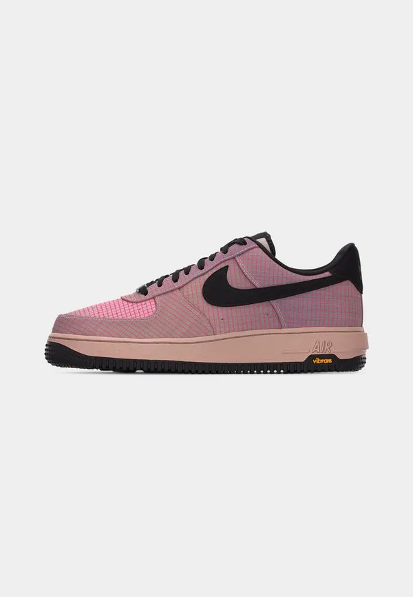 Кроссовки air force 1 '07 low lx vibram Nike Sportswear, Silt Red/Black/Light Violet Ore/Speed Yellow — фото 2