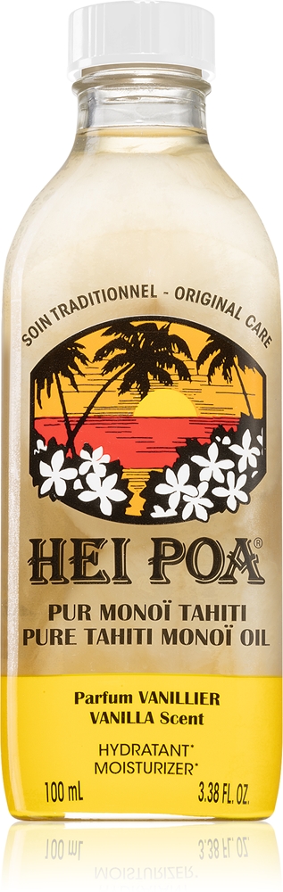 

Чистое таитянское масло монои с ароматом ванили, многофункциональное масло для тела и волос Hei Poa, 100 мл